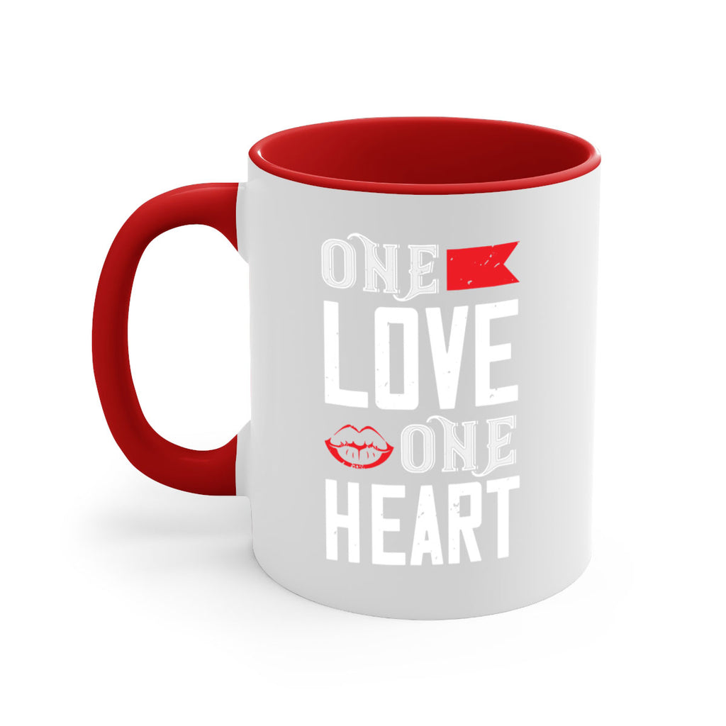 one love one heart 32#- valentines day-Mug / Coffee Cup
