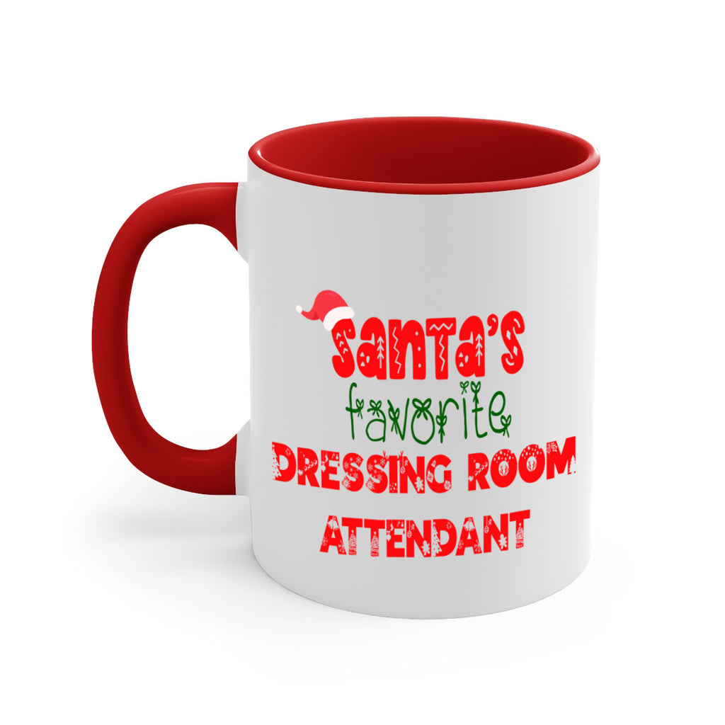 santas favorite dressing room attendant style 789#- christmas-Mug / Coffee Cup