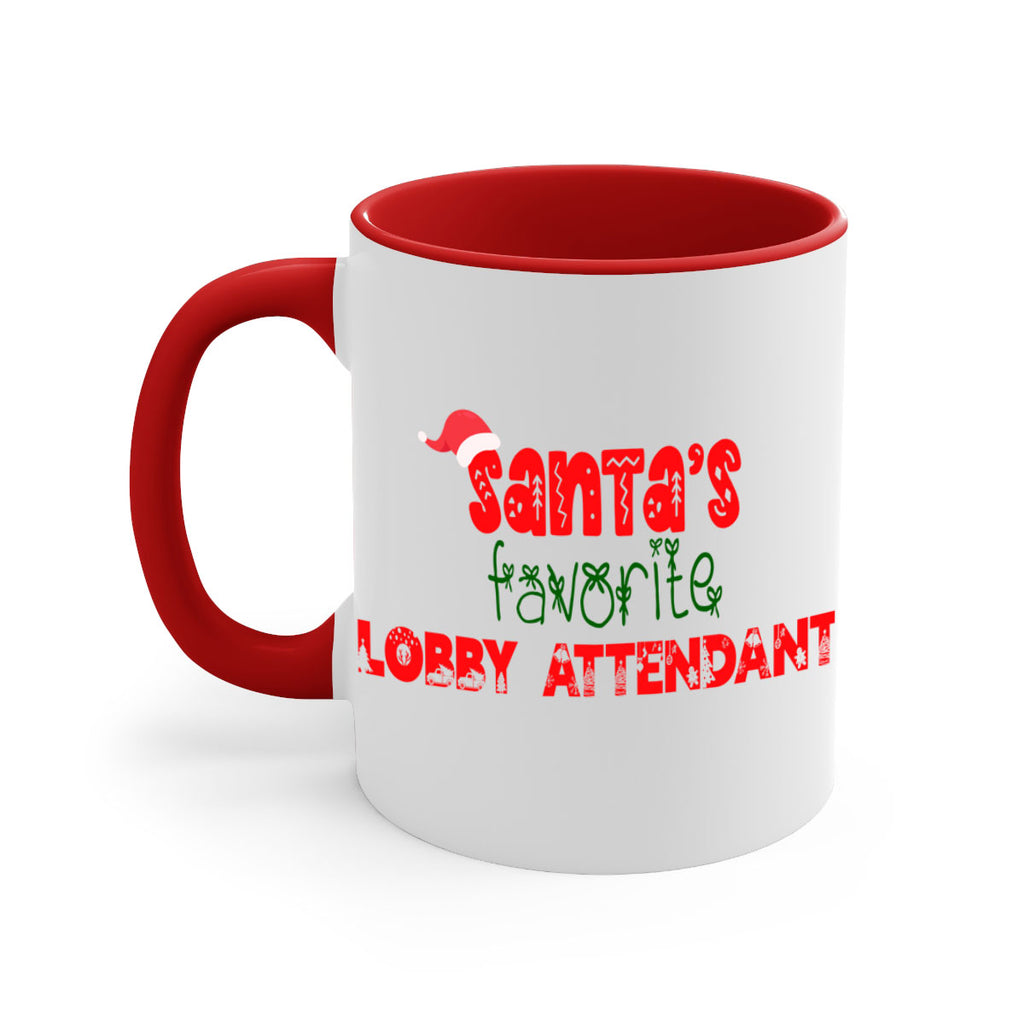 santas favorite lobby attendant style 926#- christmas-Mug / Coffee Cup