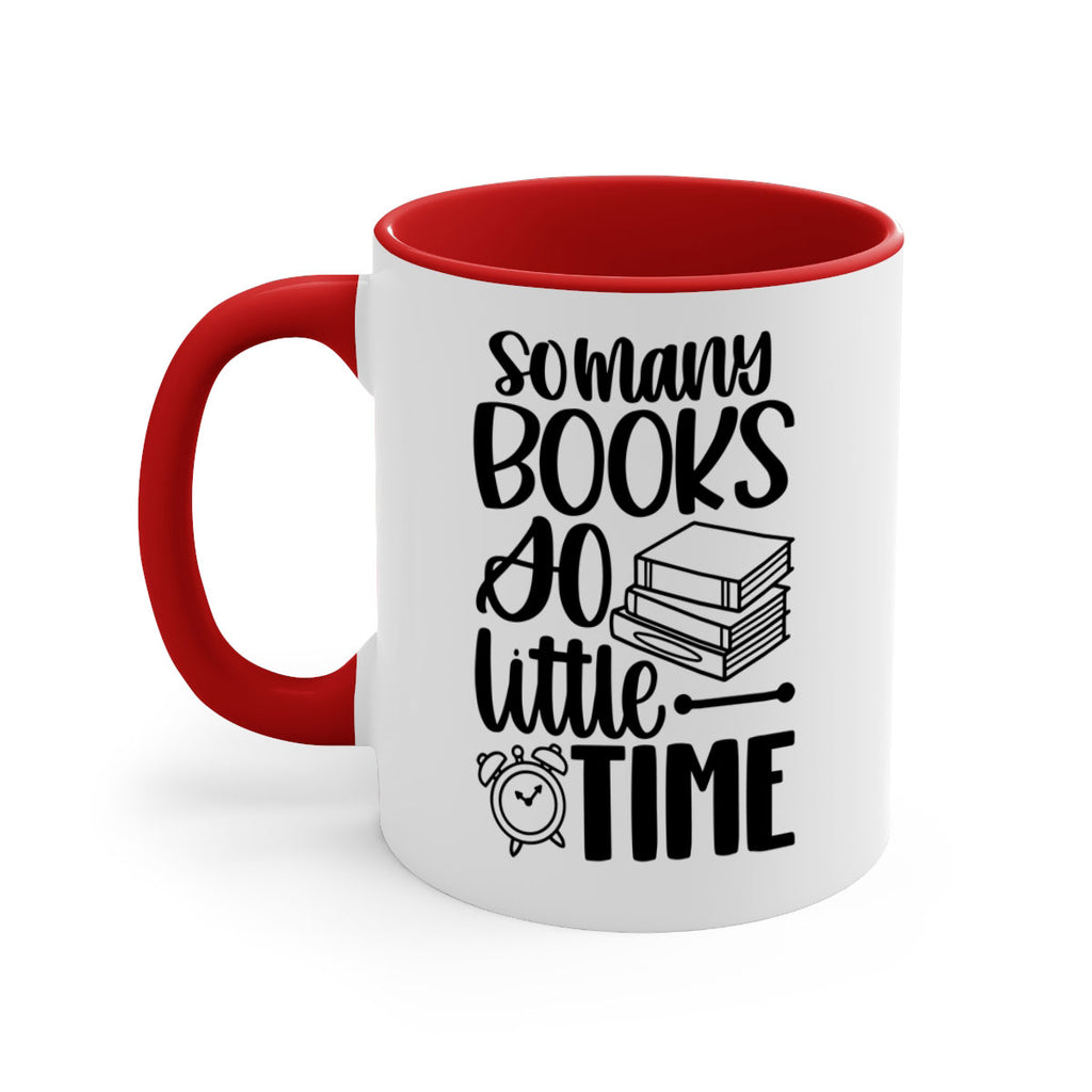 so many books so little time 28#- Reading - Books-Mug / Coffee Cup