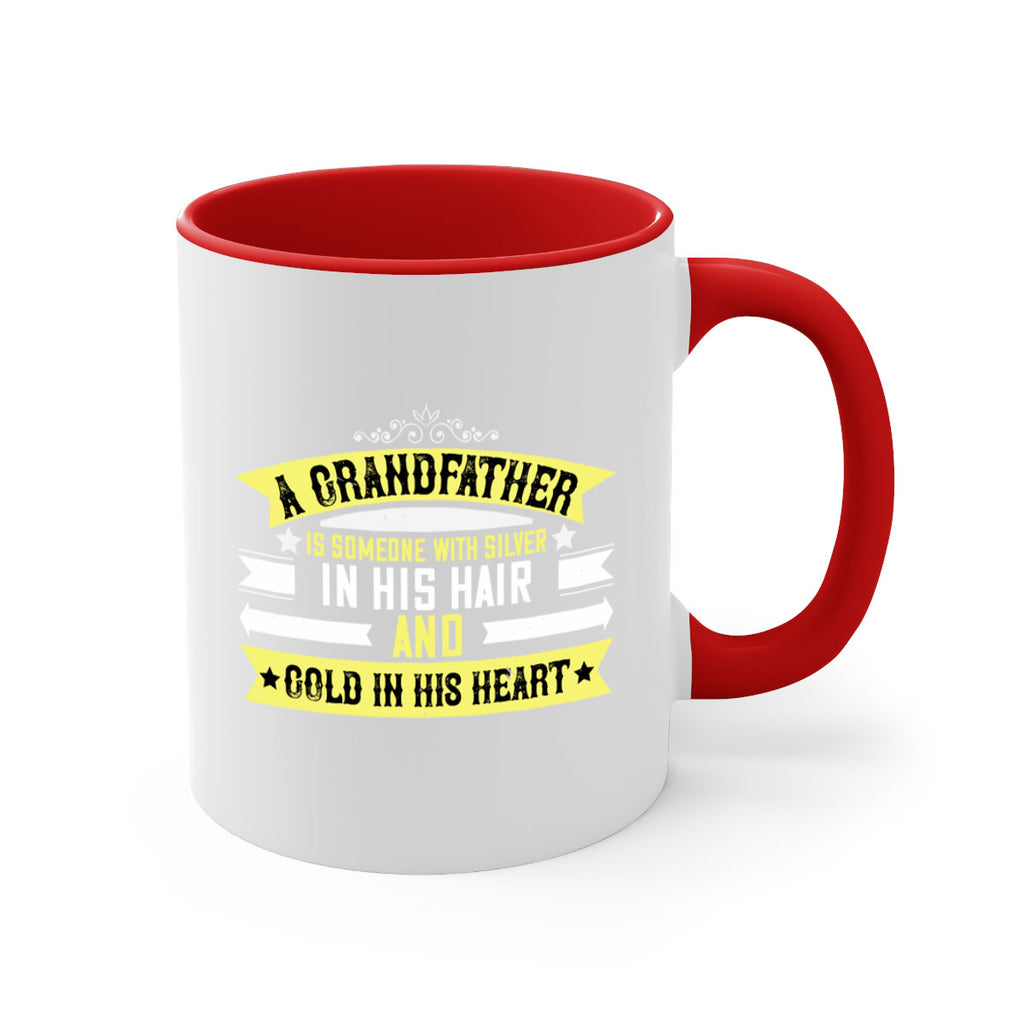 A grandfather is someone with silver 88#- grandpa-Mug / Coffee Cup