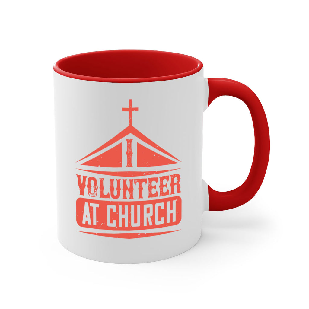 I Volunteer At Church Style 47#-Volunteer-Mug / Coffee Cup
