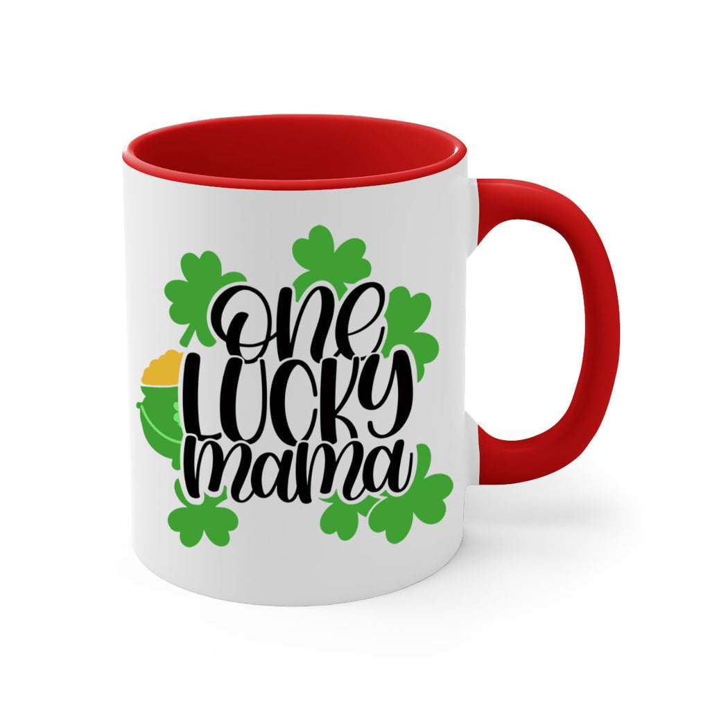 One Lucky Mama Style 42#- St Patricks Day-Mug / Coffee Cup