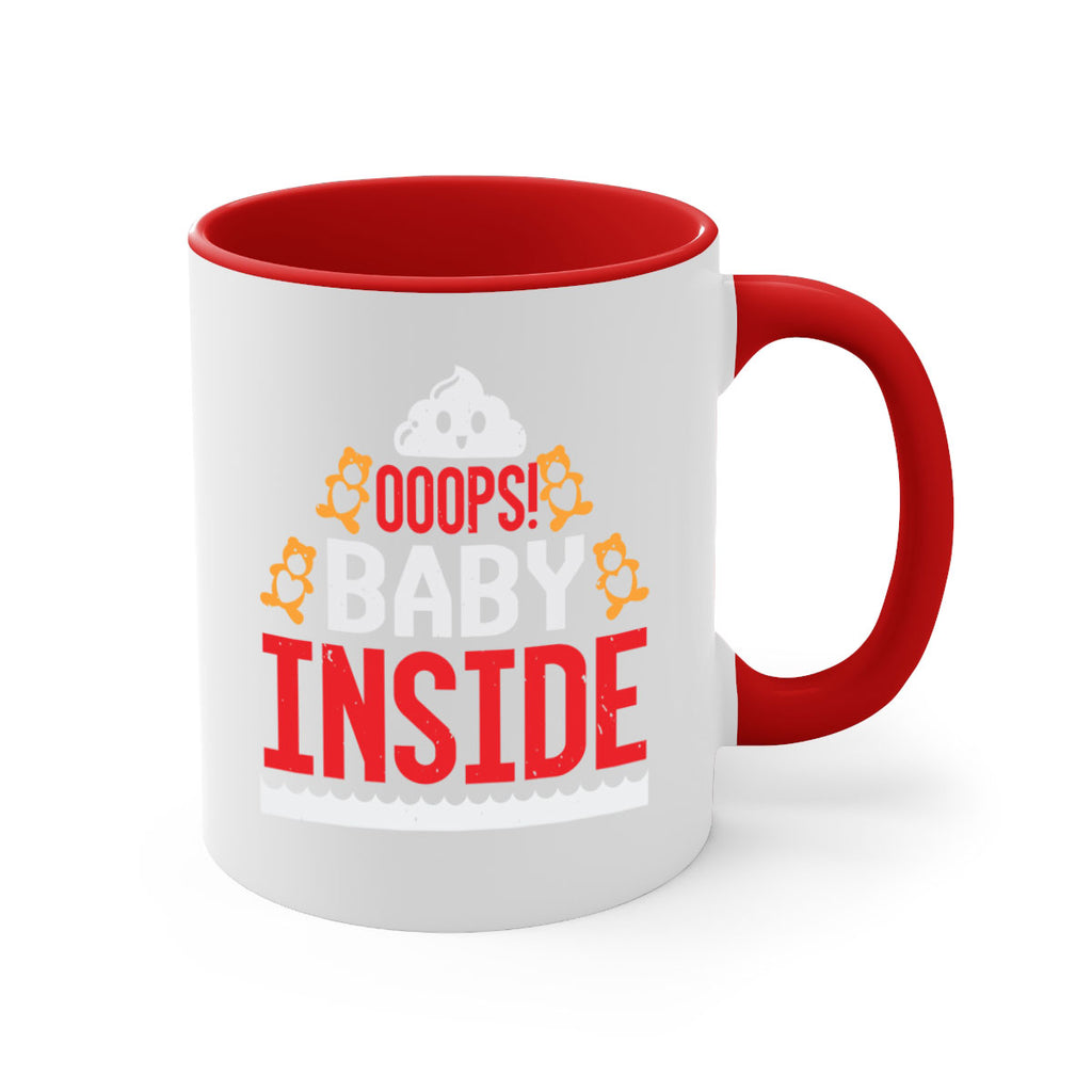 Ooops baby inside Style 24#- baby shower-Mug / Coffee Cup
