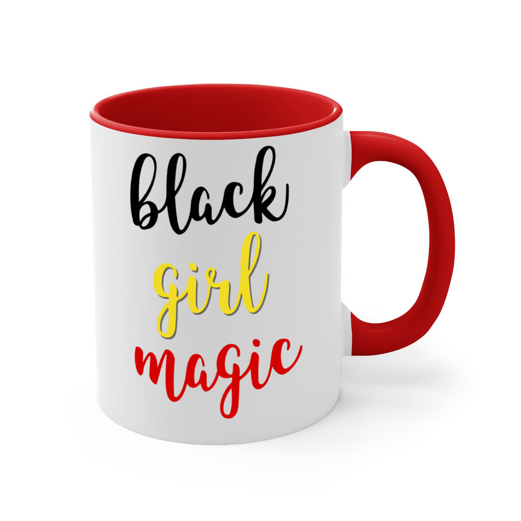 black girl magic color 246#- black words - phrases-Mug / Coffee Cup