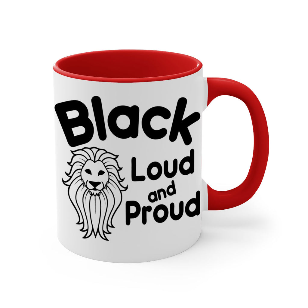black loud and proud Style 57#- Black women - Girls-Mug / Coffee Cup