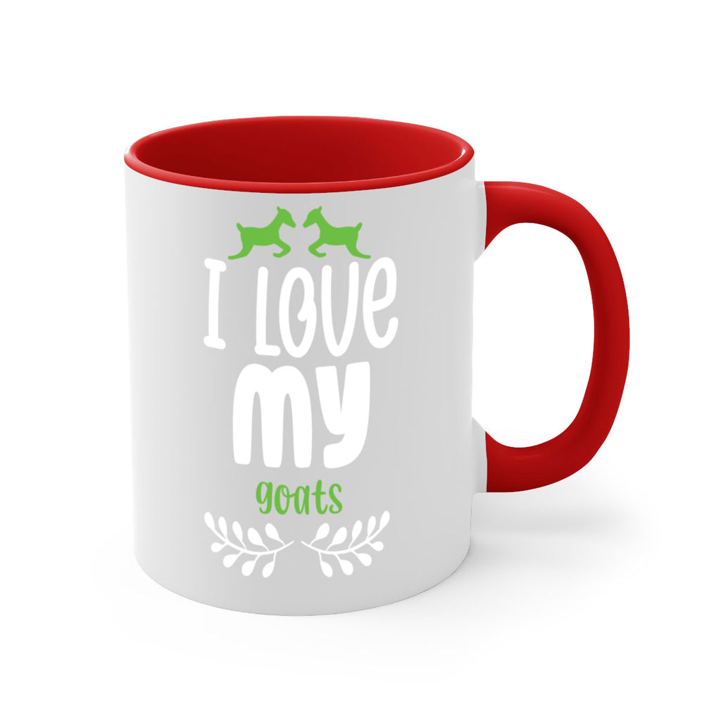 i love my goats style 336#- christmas-Mug / Coffee Cup