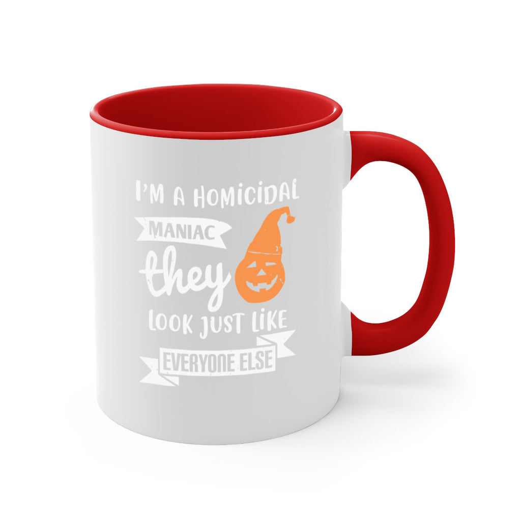 i’m a homicidal maniac 142#- halloween-Mug / Coffee Cup