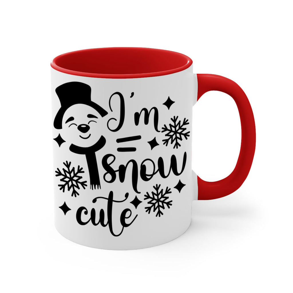 i'm snow cute style 357#- christmas-Mug / Coffee Cup