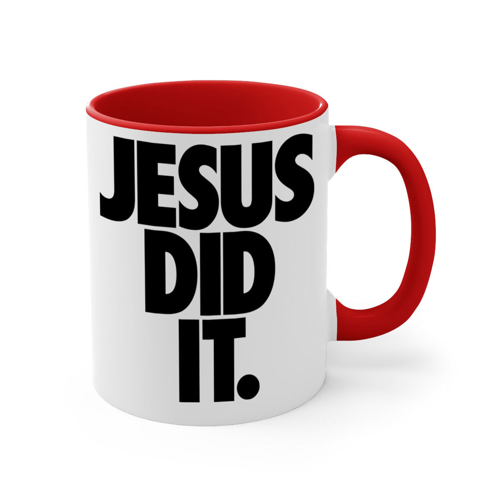 jesus did it 102#- black words - phrases-Mug / Coffee Cup
