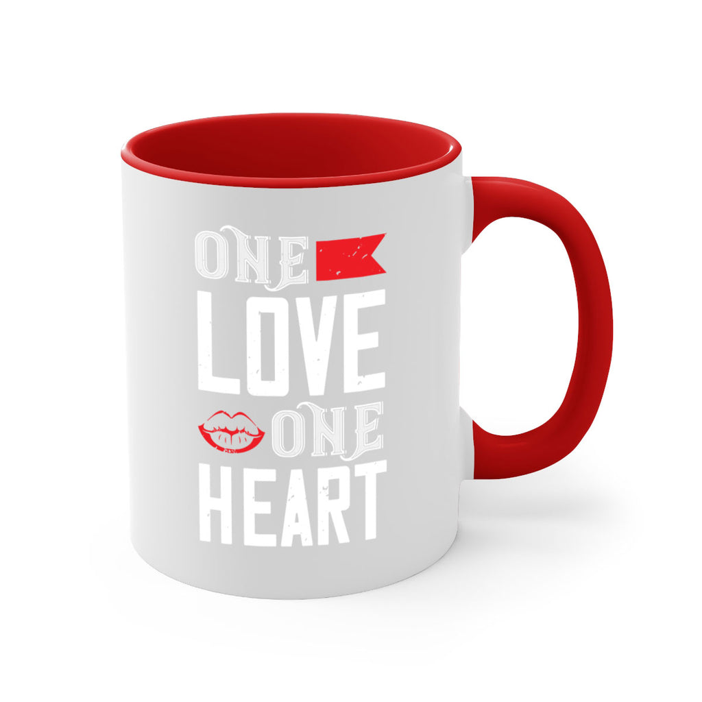 one love one heart 32#- valentines day-Mug / Coffee Cup