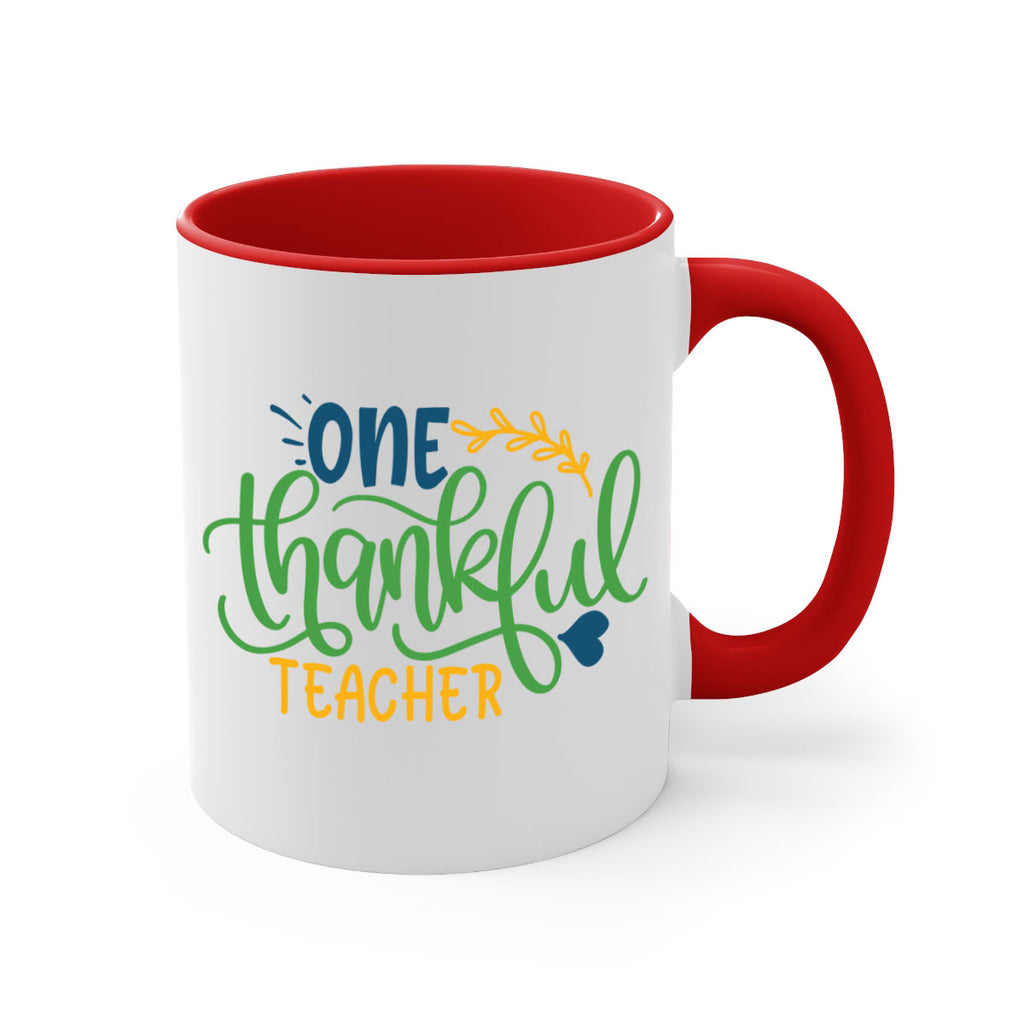 one thankful teacher Style 156#- teacher-Mug / Coffee Cup