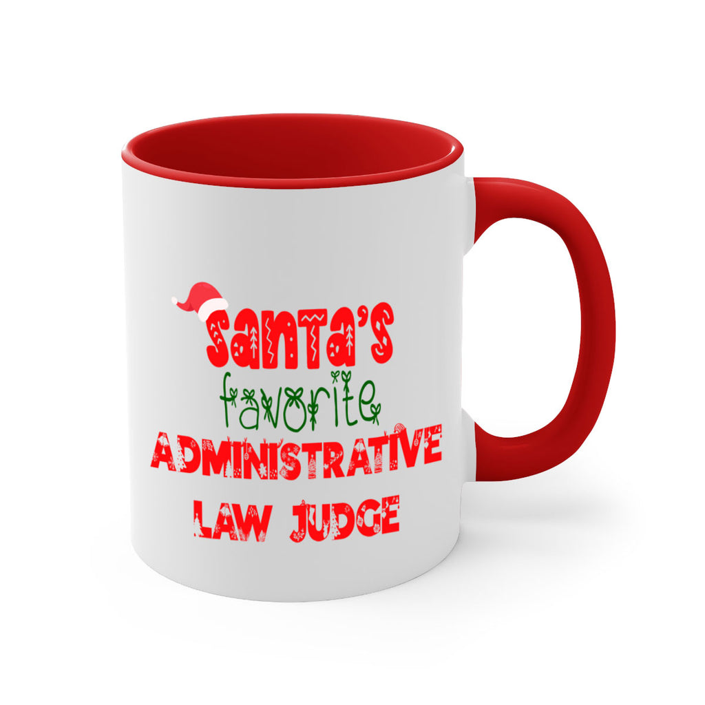 santas favorite administrative law judge style 624#- christmas-Mug / Coffee Cup