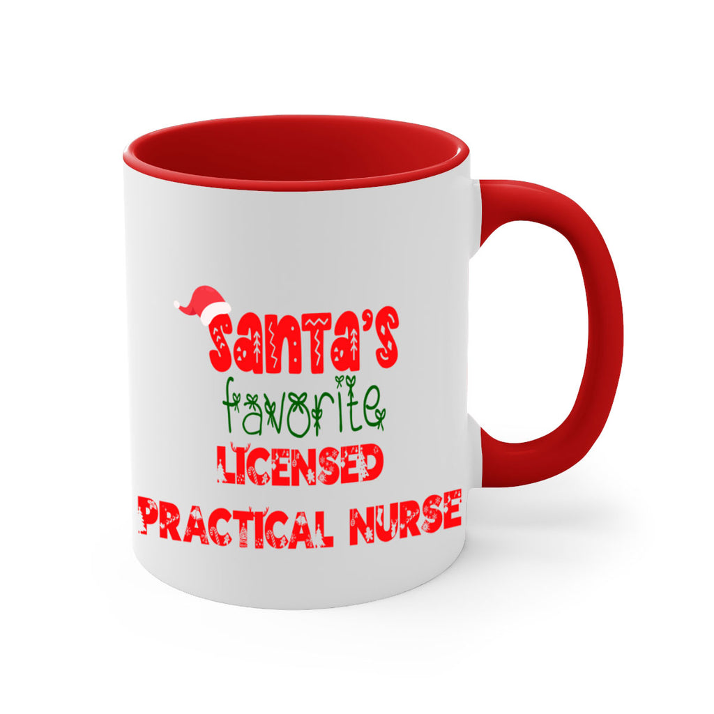 santas favorite licensed practical nurse style 920#- christmas-Mug / Coffee Cup