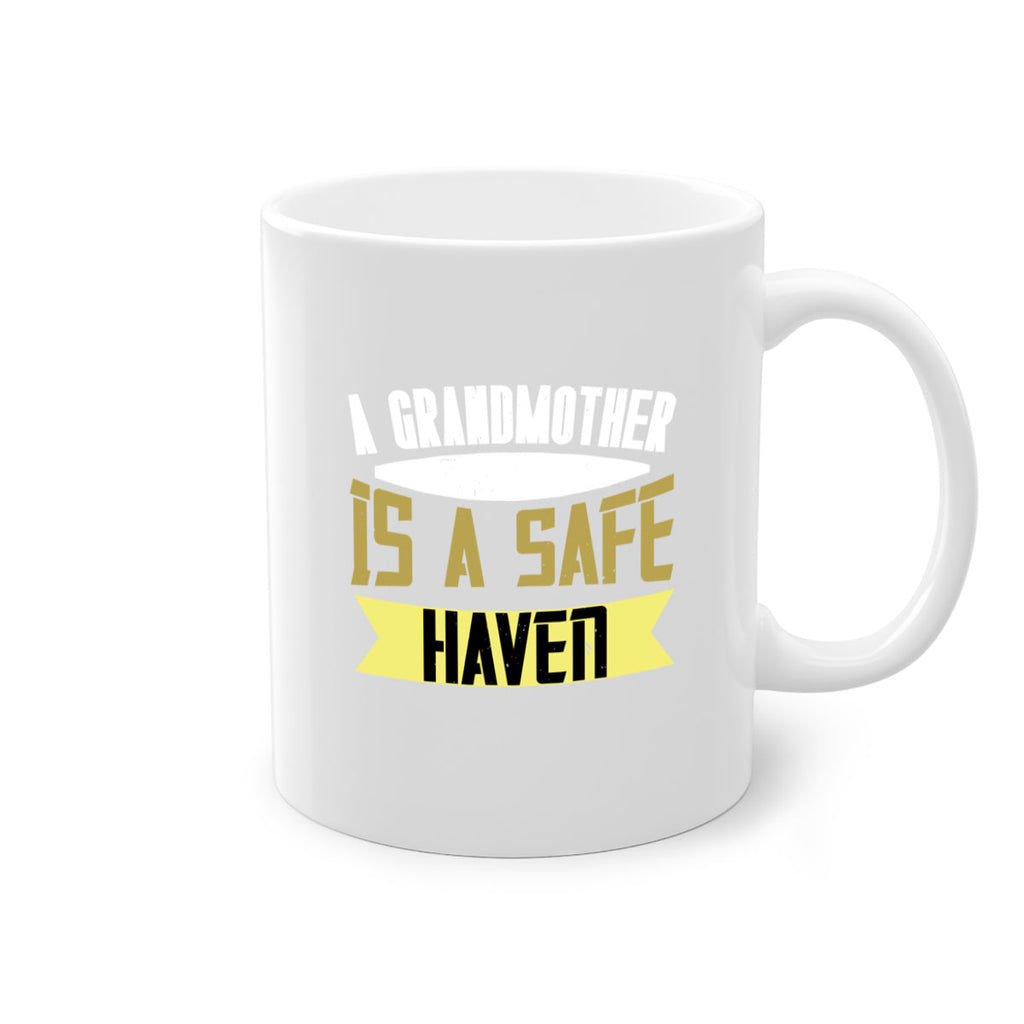 A Grandmother is a safe 41#- grandma-Mug / Coffee Cup
