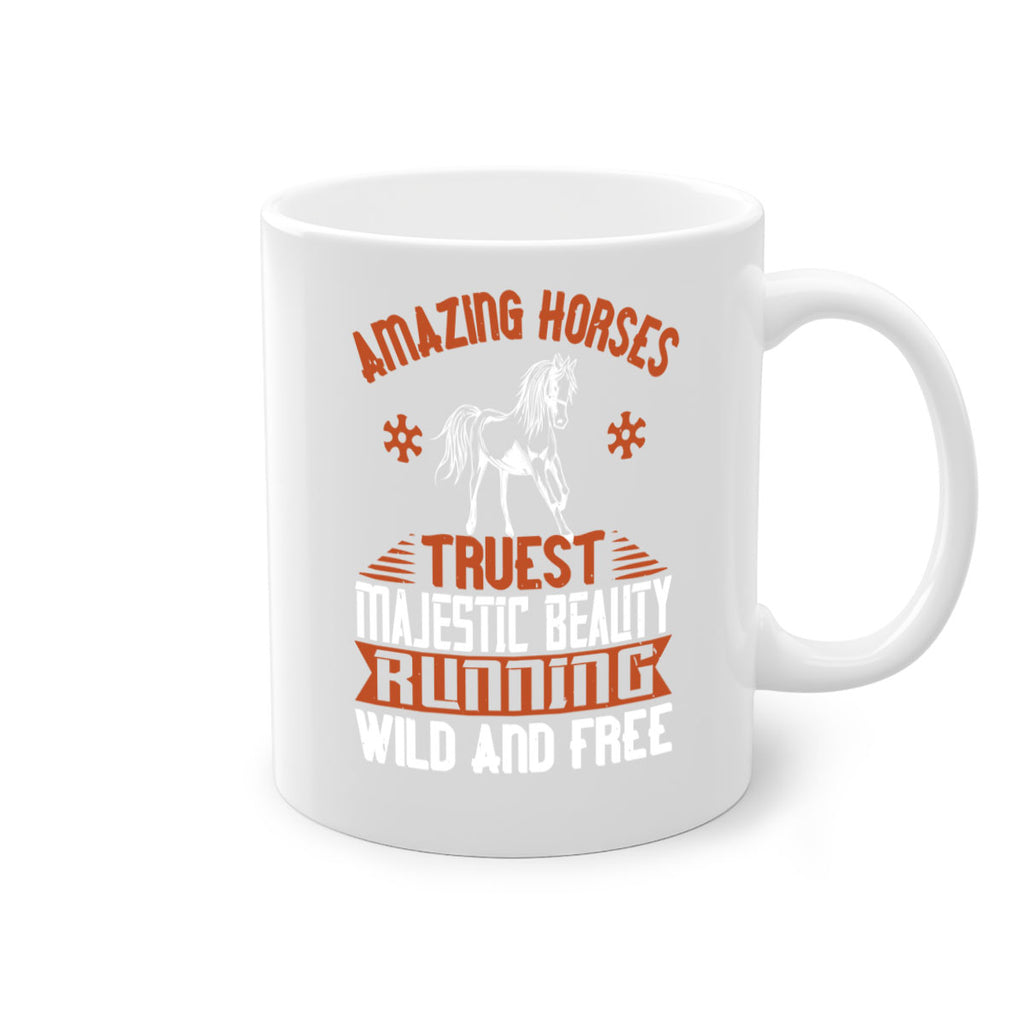 Amazing horses Truest Majestic Beauty Running wild and free Style 23#- horse-Mug / Coffee Cup