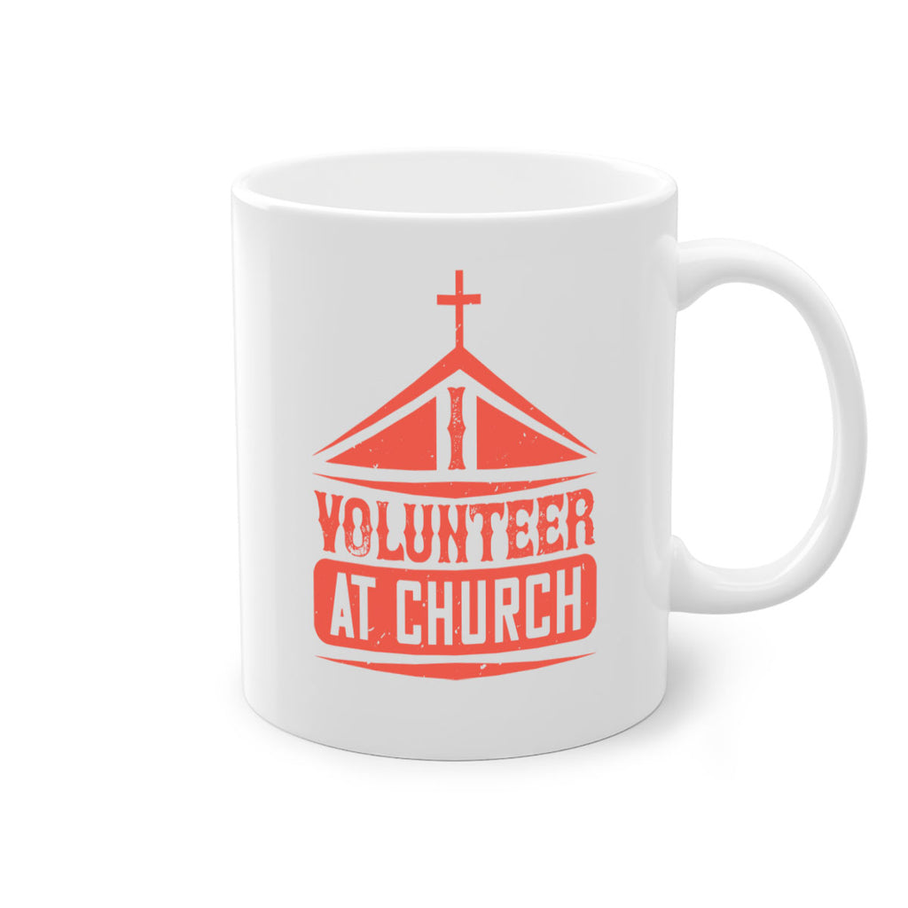 I Volunteer At Church Style 47#-Volunteer-Mug / Coffee Cup