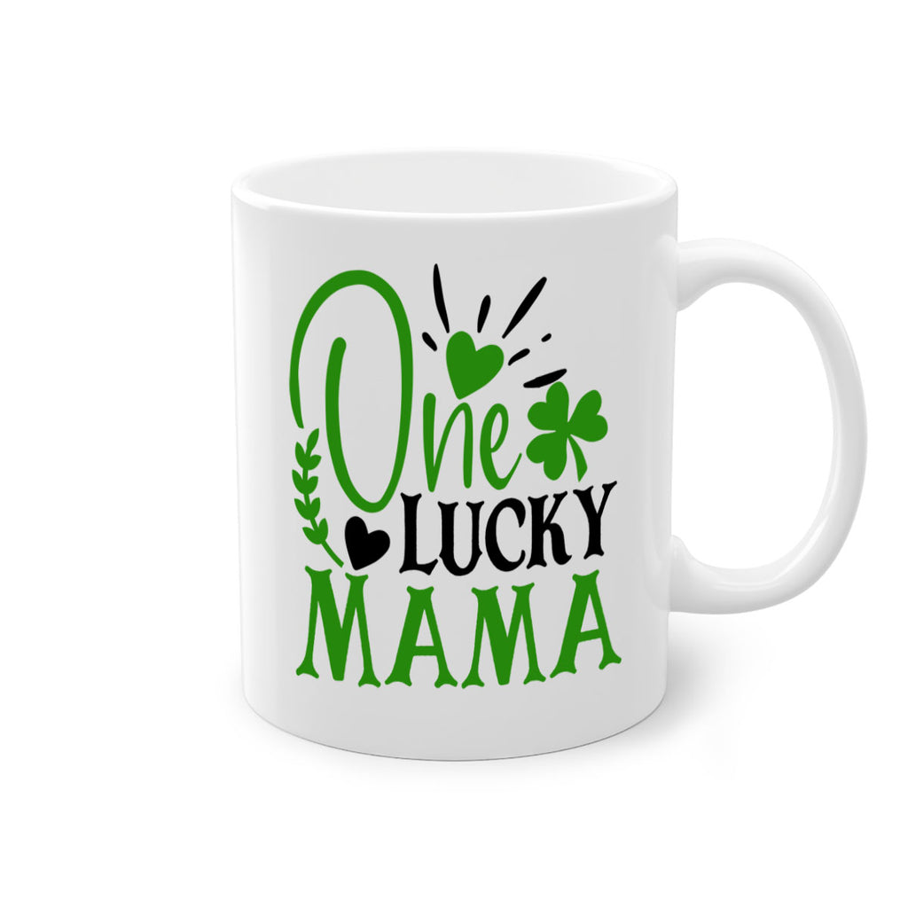 One Lucky Mama Style 148#- St Patricks Day-Mug / Coffee Cup