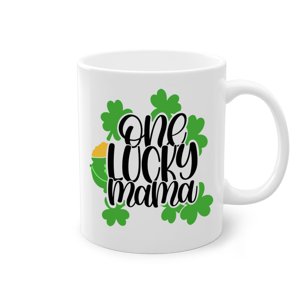 One Lucky Mama Style 42#- St Patricks Day-Mug / Coffee Cup
