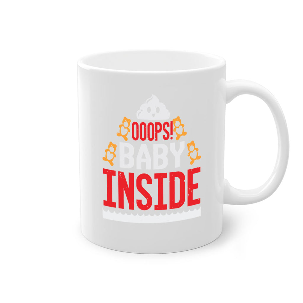 Ooops baby inside Style 24#- baby shower-Mug / Coffee Cup