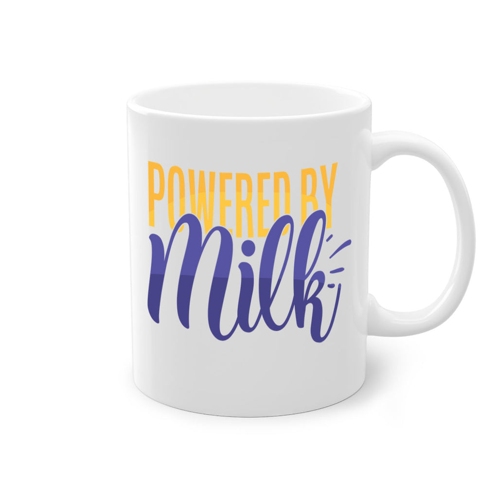 Powered By Milk Style 204#- baby2-Mug / Coffee Cup