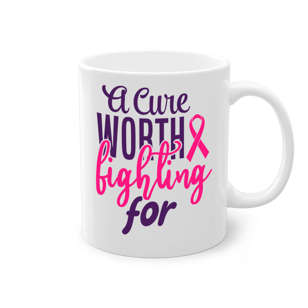 a cure worth fighting for Style 17#- breast cancer-Mug / Coffee Cup