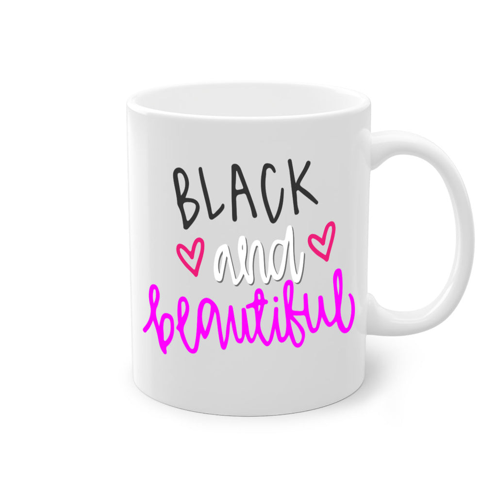 black and beautiful color 252#- black words - phrases-Mug / Coffee Cup