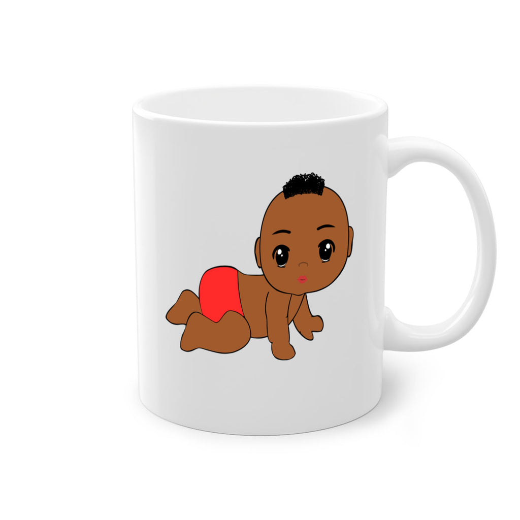 black baby boy 5#- Black men - Boys-Mug / Coffee Cup