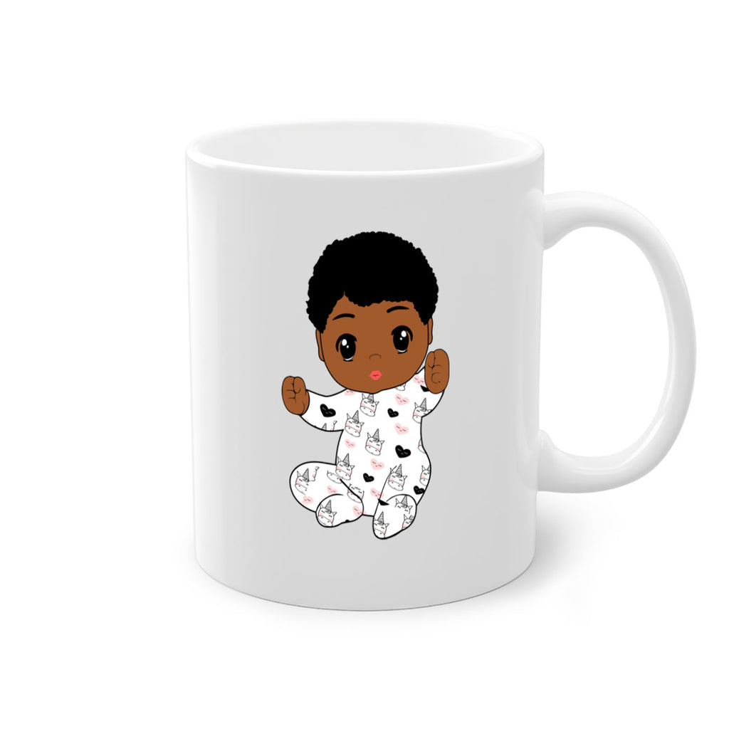 black baby boy 8#- Black men - Boys-Mug / Coffee Cup