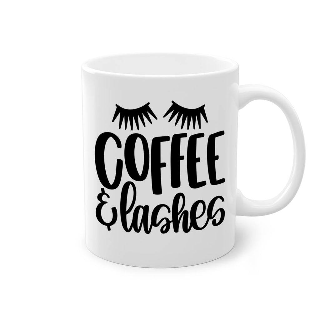 coffee lashes 177#- coffee-Mug / Coffee Cup