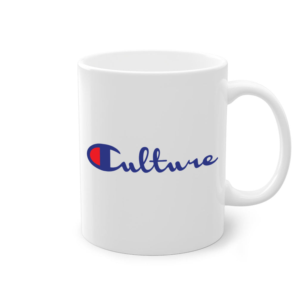 culture champion 180#- black words - phrases-Mug / Coffee Cup