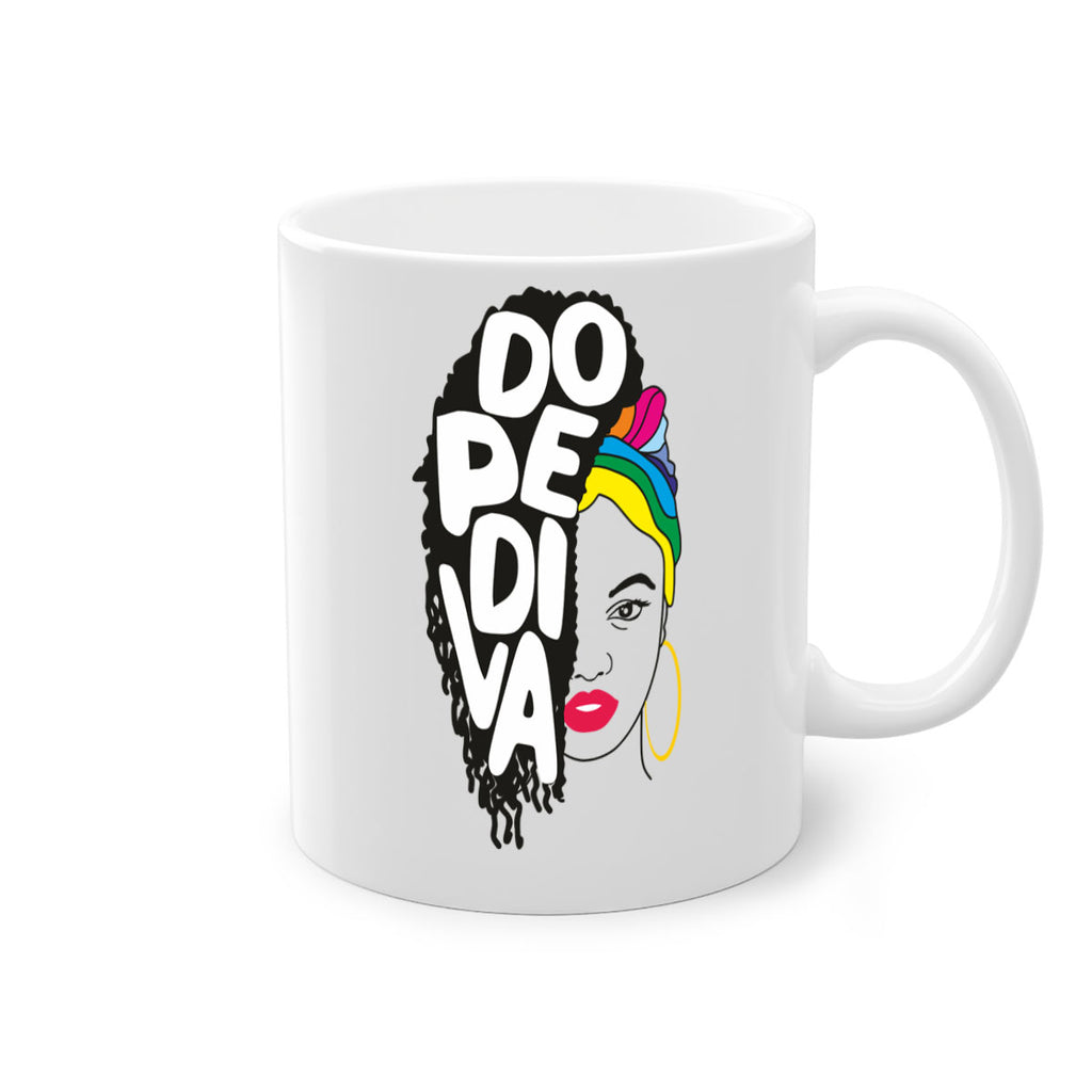 dope diva 5#- Black women - Girls-Mug / Coffee Cup