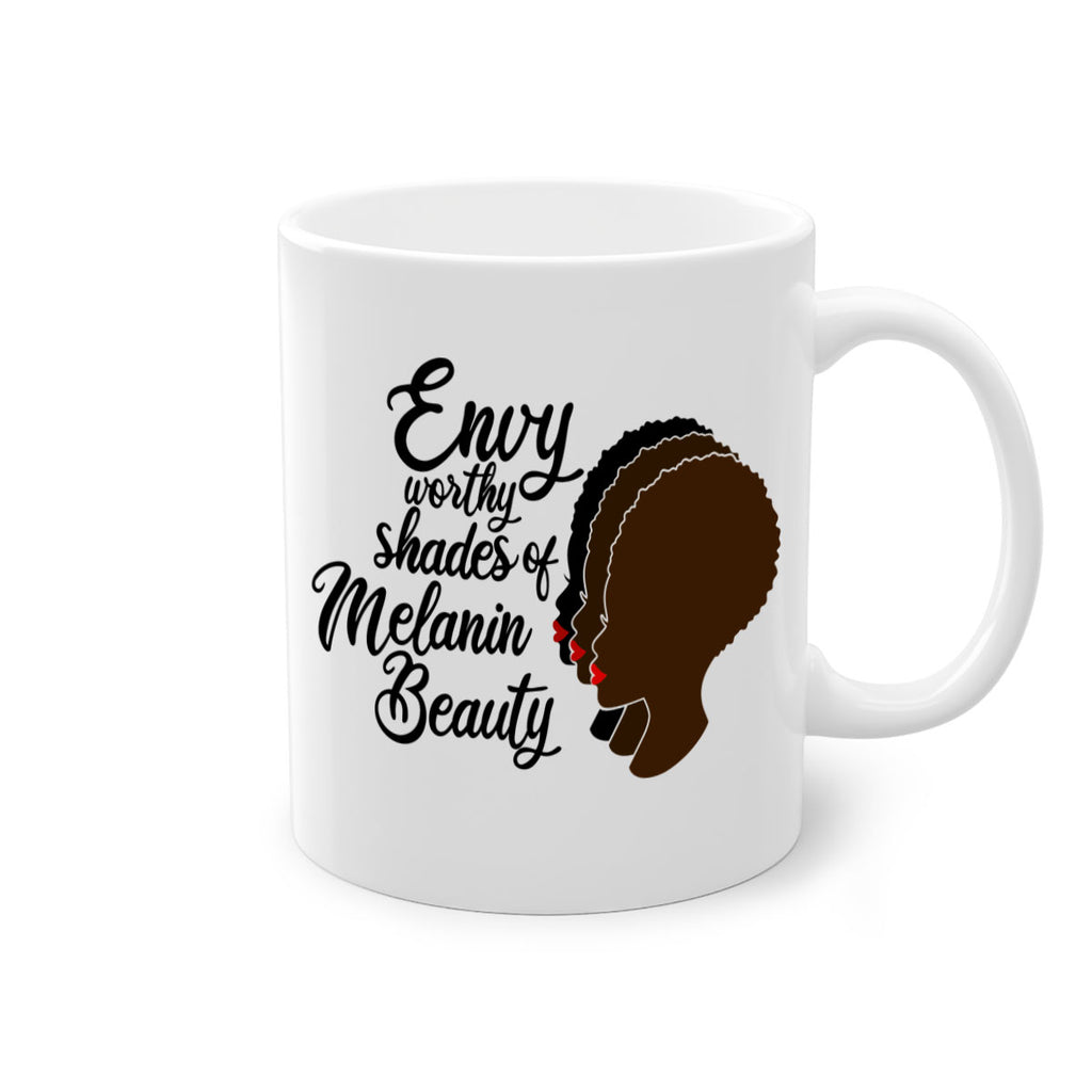 envy worth shades of melanin Style 39#- Black women - Girls-Mug / Coffee Cup