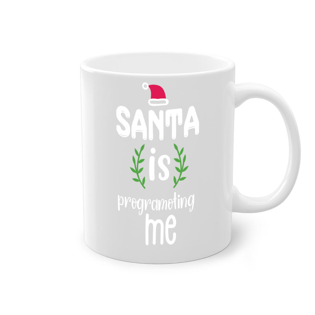santa is programoting me style 606#- christmas-Mug / Coffee Cup
