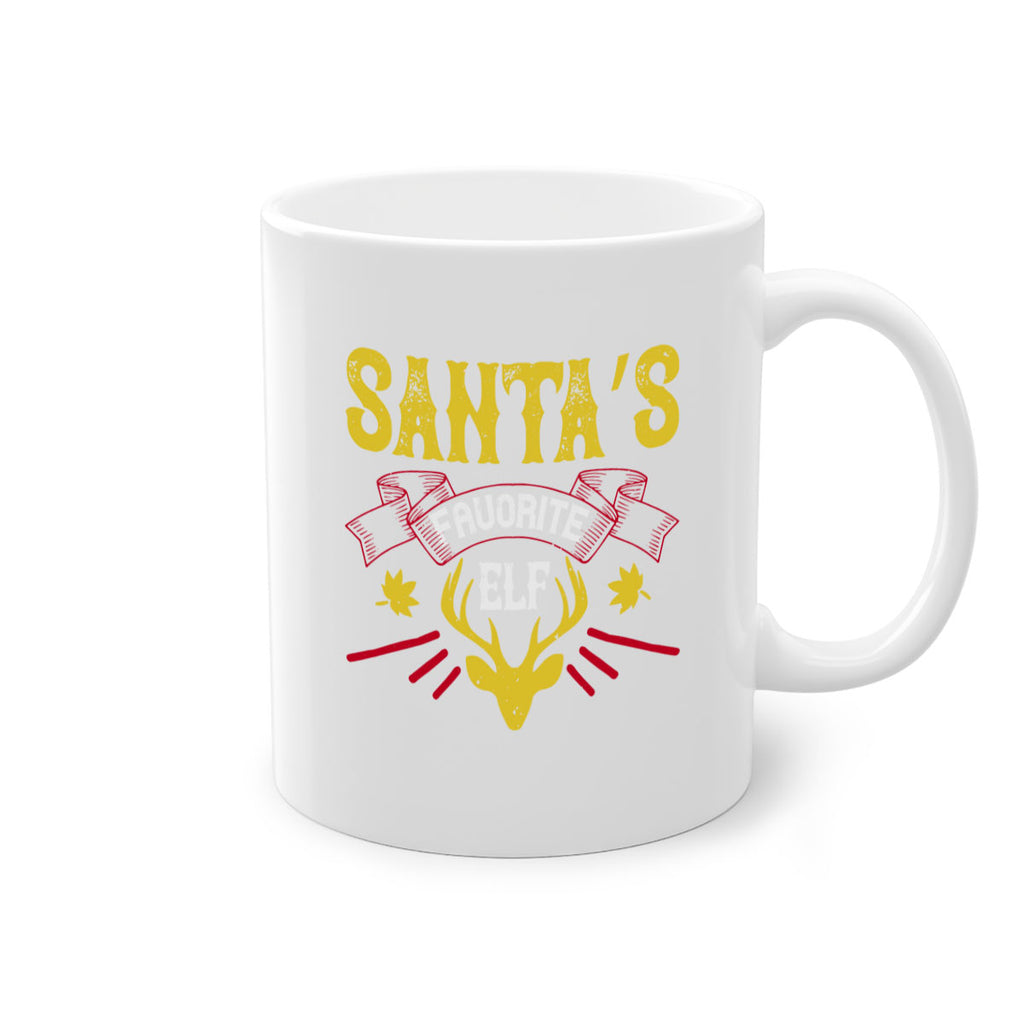 santa’s favorite elf 360#- christmas-Mug / Coffee Cup
