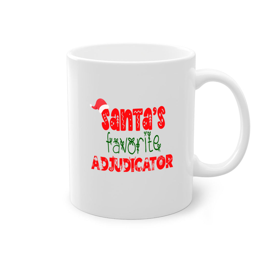 santas favorite adjudicator style 622#- christmas-Mug / Coffee Cup