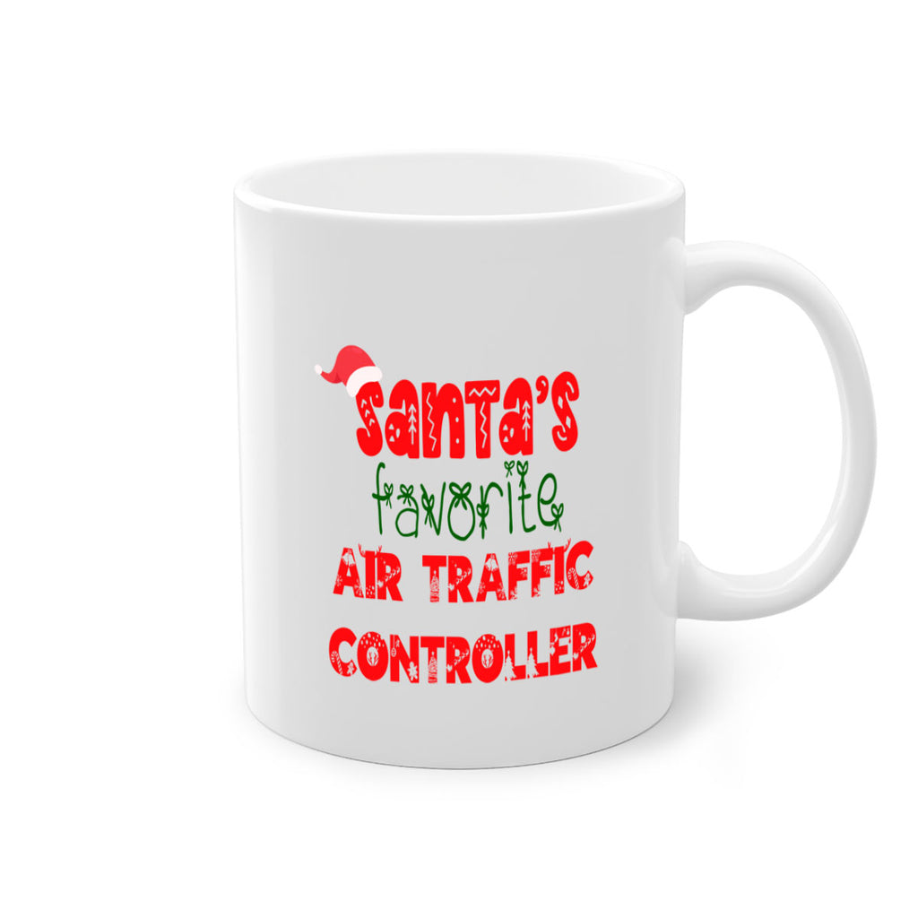 santas favorite air traffic controller style 633#- christmas-Mug / Coffee Cup