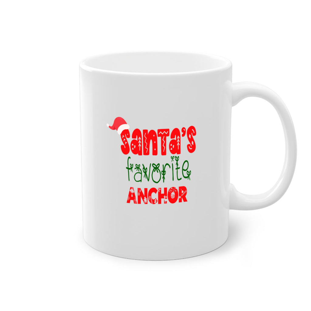 santas favorite anchor style 639#- christmas-Mug / Coffee Cup
