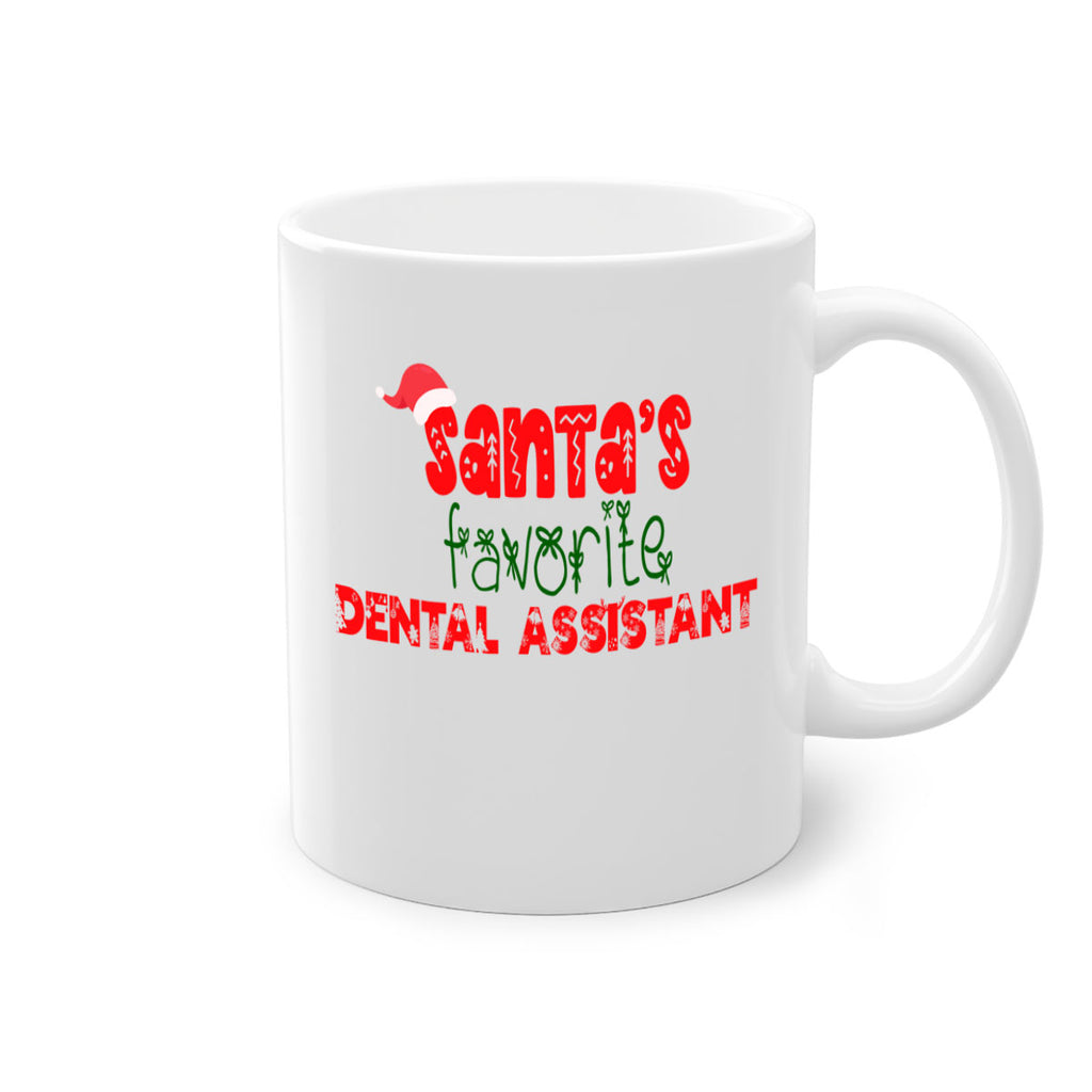 santas favorite dental assistant style 774#- christmas-Mug / Coffee Cup
