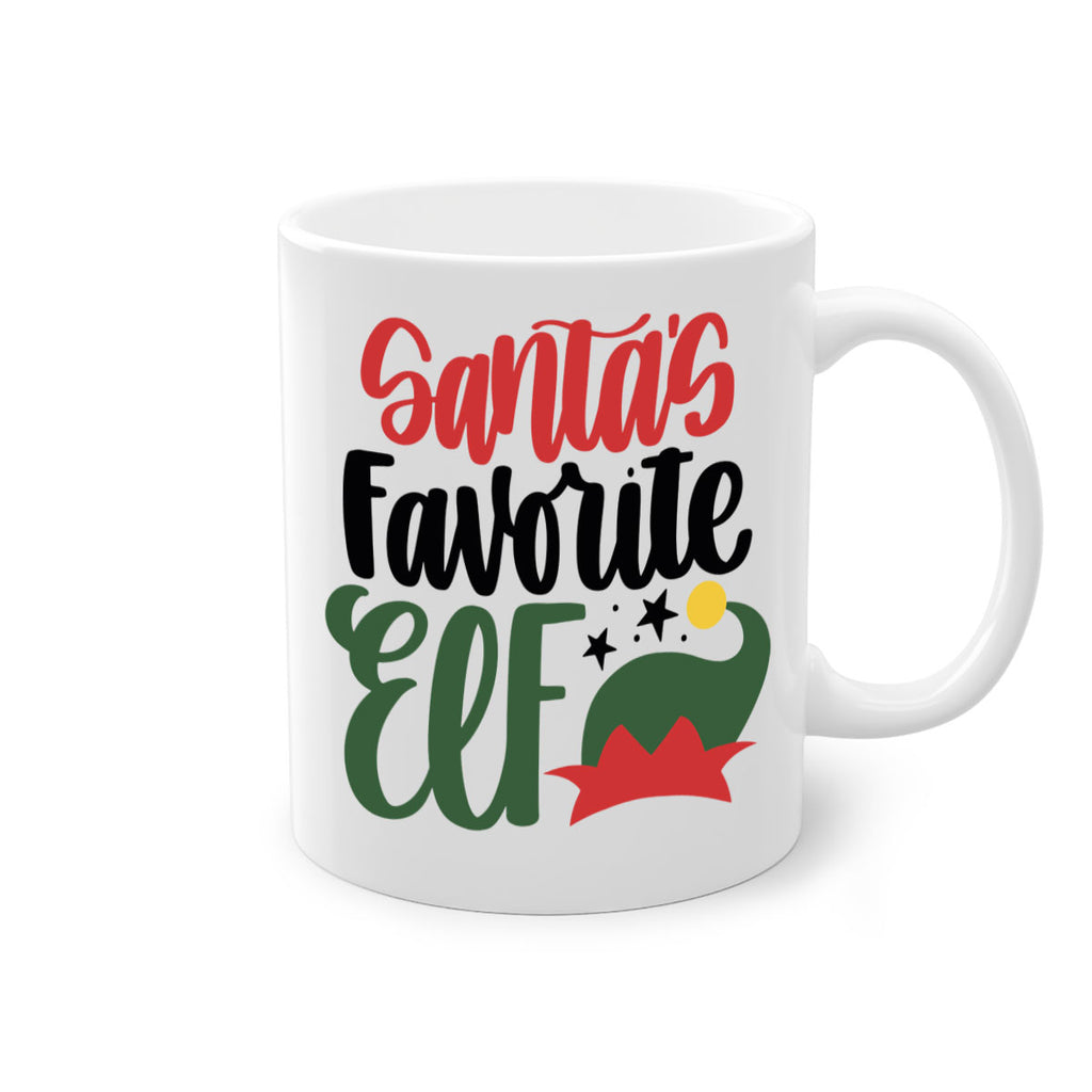 santas favorite elf 57#- christmas-Mug / Coffee Cup