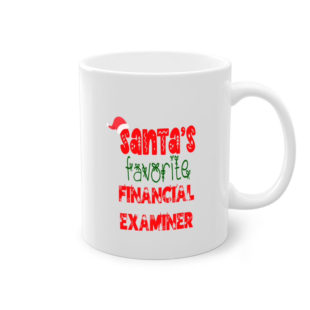 santas favorite financial examiner style 818#- christmas-Mug / Coffee Cup