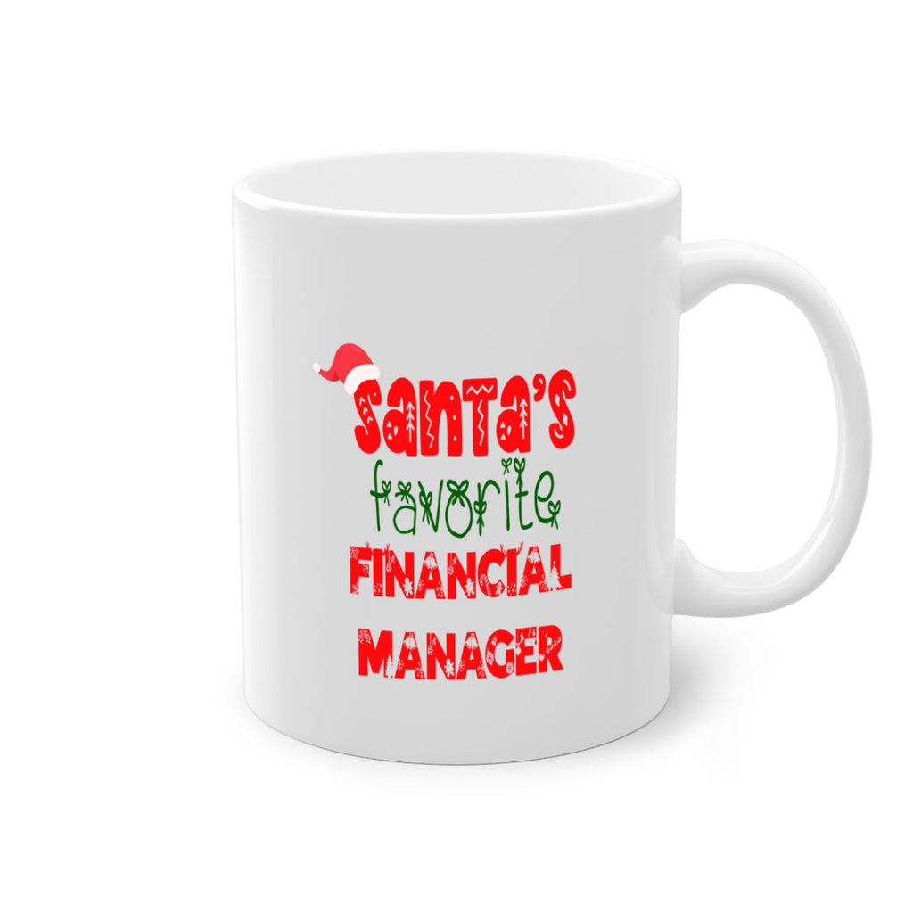 santas favorite financial manager style 819#- christmas-Mug / Coffee Cup