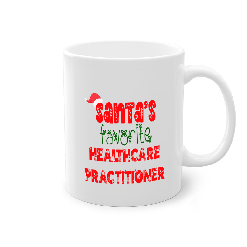santas favorite healthcare practitioner style 867#- christmas-Mug / Coffee Cup