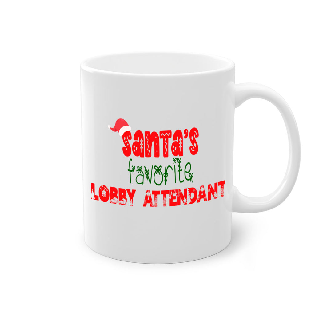 santas favorite lobby attendant style 926#- christmas-Mug / Coffee Cup