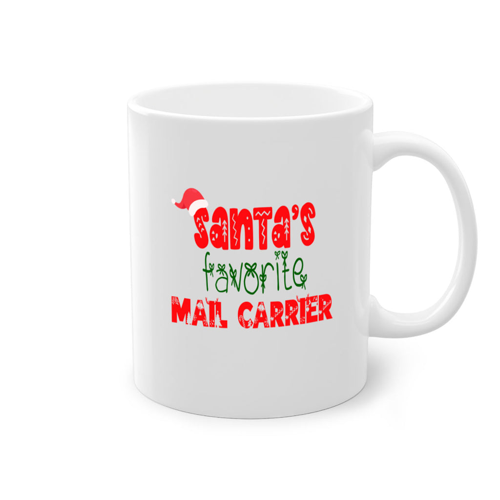 santas favorite mail carrier style 934#- christmas-Mug / Coffee Cup