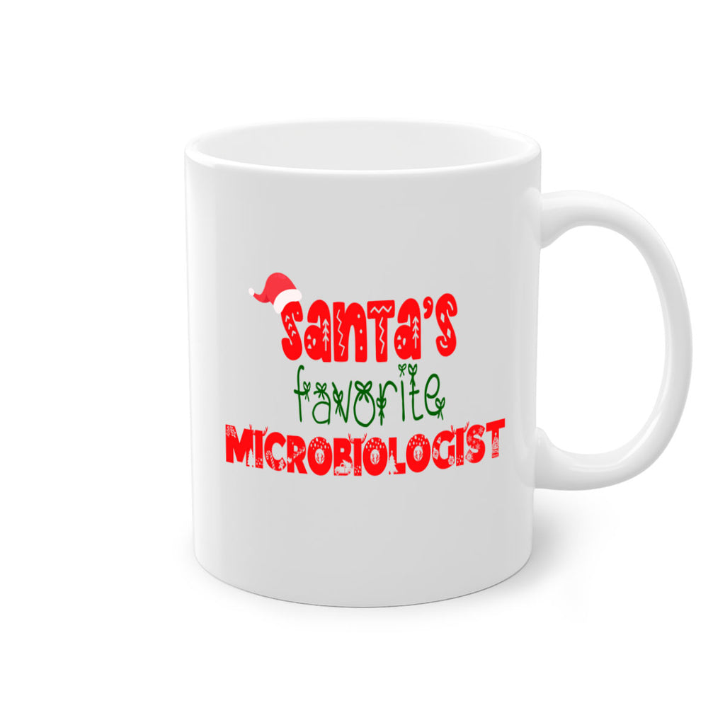 santas favorite microbiologist style 956#- christmas-Mug / Coffee Cup