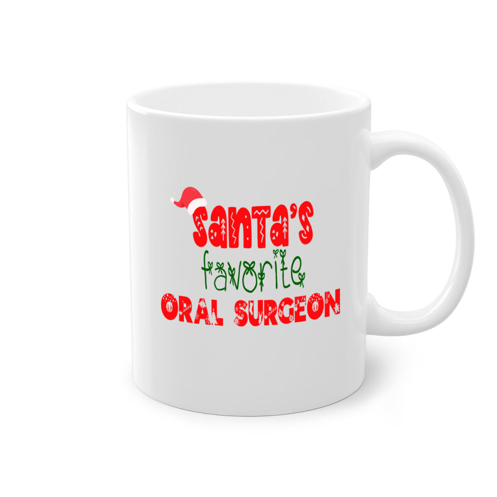 santas favorite oral surgeon style 990#- christmas-Mug / Coffee Cup