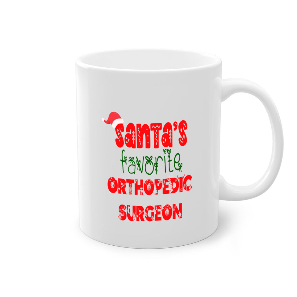 santas favorite orthopedic surgeon style 993#- christmas-Mug / Coffee Cup