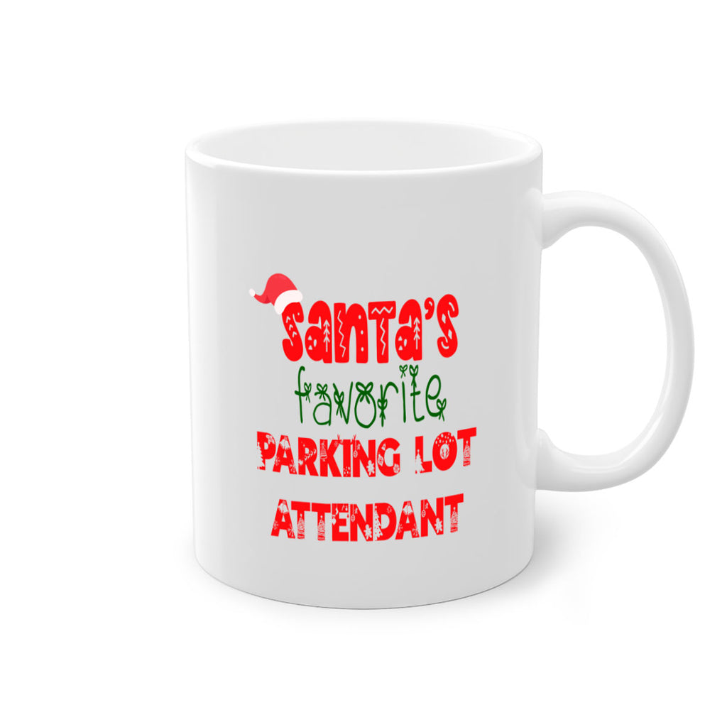 santas favorite parking lot attendant style 999#- christmas-Mug / Coffee Cup