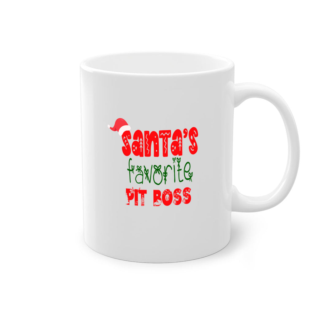 santas favorite pit boss style 1021#- christmas-Mug / Coffee Cup